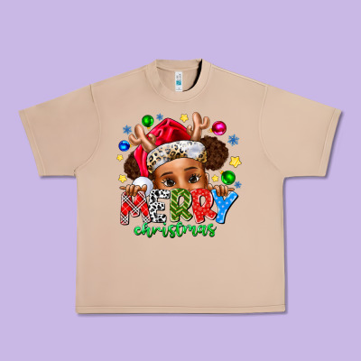 Merry Christmas Urban Heavy Tee Designed By Cowhidedigitalart
