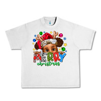 Lunar Rock Merry Christmas Urban Heavy Tee - CowhideDigitalArt