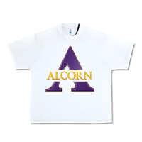 White alcorn state athletics Urban Heavy Tee - linhVisuals