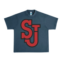 Midnight Navy st. john's red storm Urban Heavy Tee - linhVisuals