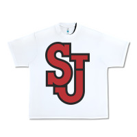 White st. john's red storm Urban Heavy Tee - linhVisuals