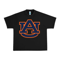 Black auburn tigers Urban Heavy Tee - linhVisuals