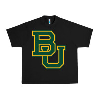 Black baylor athletics Urban Heavy Tee - linhVisuals