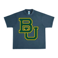 Midnight Navy baylor athletics Urban Heavy Tee - linhVisuals