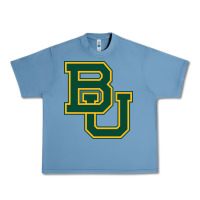 Pebble Blue baylor athletics Urban Heavy Tee - linhVisuals