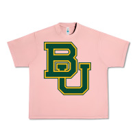 Salmon baylor athletics Urban Heavy Tee - linhVisuals