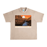 French Oak vintage grand canyon national park retro colorado river 80s Urban Heavy Tee - linhVisuals