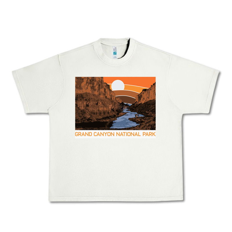 Vintage Grand Canyon National Park Retro Colorado River 80s Urban Heavy Tee by linhVisuals | Teevron