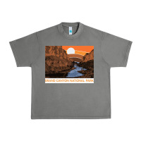 Tornado vintage grand canyon national park retro colorado river 80s Urban Heavy Tee - linhVisuals