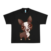 Black zippy the boston terrier Urban Heavy Tee - linhVisuals