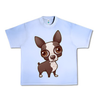 Grape Ice zippy the boston terrier Urban Heavy Tee - linhVisuals