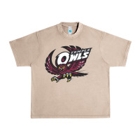 French Oak temple owls Urban Heavy Tee - linhVisuals