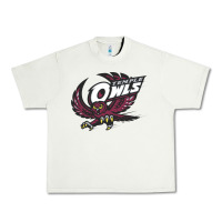Pistachio temple owls Urban Heavy Tee - linhVisuals