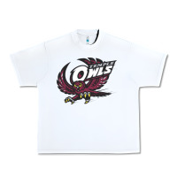 White temple owls Urban Heavy Tee - linhVisuals