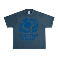 Midnight Navy scottish rugby Urban Heavy Tee - linhVisuals