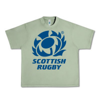 Oil Green scottish rugby Urban Heavy Tee - linhVisuals