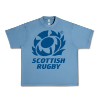 Pebble Blue scottish rugby Urban Heavy Tee - linhVisuals