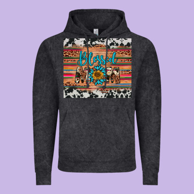 Blessed Mom Vintage Hoodie Designed By Artiststas