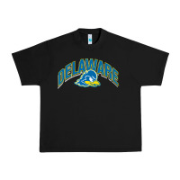 Black delaware sportss Urban Heavy Tee - linhVisuals