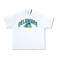 White delaware sportss Urban Heavy Tee - linhVisuals