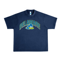 Navy delaware sportss Urban Heavy Tee - linhVisuals
