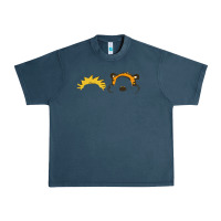 Midnight Navy hobbes Urban Heavy Tee - linhVisuals