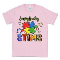 Bubblegum Pink Everybody stims Classic Tee - FaDigitalArtStudio