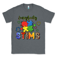 Charcoal Heather Everybody stims Classic Tee - FaDigitalArtStudio