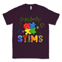 Plum Everybody stims Classic Tee - FaDigitalArtStudio