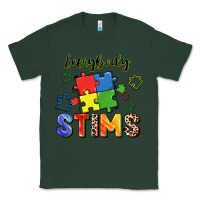 Sports Green Everybody stims Classic Tee - FaDigitalArtStudio