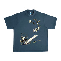 Midnight Navy hobbes Urban Heavy Tee - linhVisuals