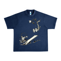 Navy hobbes Urban Heavy Tee - linhVisuals