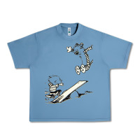 Pebble Blue hobbes Urban Heavy Tee - linhVisuals