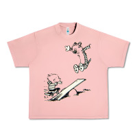 Salmon hobbes Urban Heavy Tee - linhVisuals