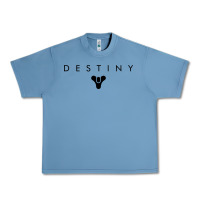 Pebble Blue destiny games Urban Heavy Tee - linhVisuals