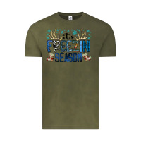 Vintage Olive freezin season Vintage Tee - SublimationCraftShop