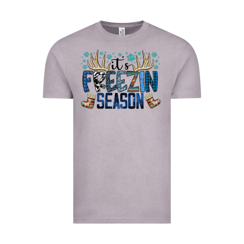 Freezin Season Vintage Tee by SublimationCraftShop | Teevron