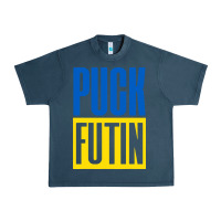 Midnight Navy puck futin meme Urban Heavy Tee - linhVisuals