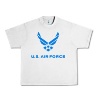Lunar Rock us force usaf distressed Urban Heavy Tee - linhVisuals
