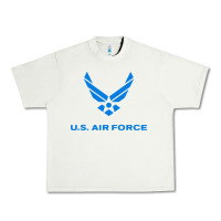 Pistachio us force usaf distressed Urban Heavy Tee - linhVisuals