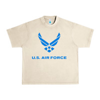 Sandshell us force usaf distressed Urban Heavy Tee - linhVisuals