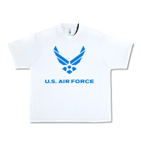 White us force usaf distressed Urban Heavy Tee - linhVisuals