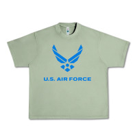 Oil Green us force usaf distressed Urban Heavy Tee - linhVisuals