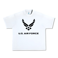 White us air force usaf distressed Urban Heavy Tee - linhVisuals