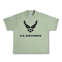 Oil Green us air force usaf distressed Urban Heavy Tee - linhVisuals