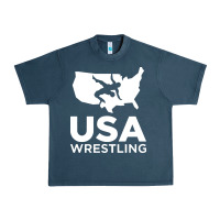 Midnight Navy usa fight Urban Heavy Tee - linhVisuals