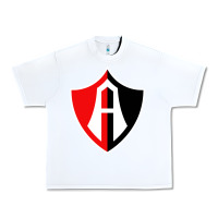 White Atlas Football Urban Heavy Tee - linhVisuals