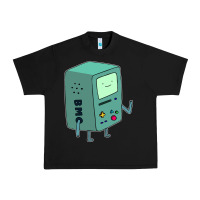 Black Bmo Adventure Time Urban Heavy Tee - linhVisuals
