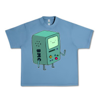 Pebble Blue Bmo Adventure Time Urban Heavy Tee - linhVisuals