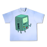 Grape Ice Bmo Adventure Time Urban Heavy Tee - linhVisuals